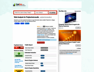polytechnicresults.in.cutestat.com screenshot