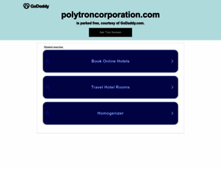 polytroncorporation.com screenshot
