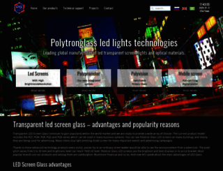 polytronglass.com screenshot