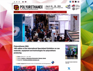 polyurethanex.com screenshot