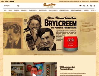 pomadeshop.com screenshot