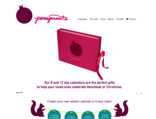 pomegranategift.com screenshot