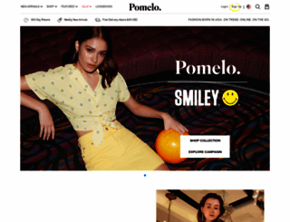 pomelofashion.com screenshot