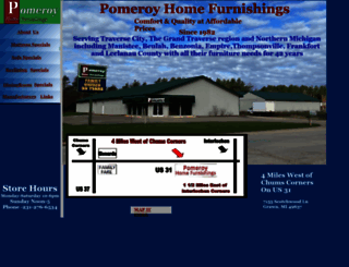 pomeroyhomefurnishings.com screenshot