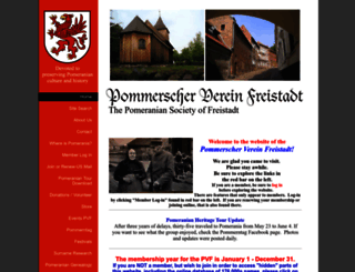 pommerscher.org screenshot