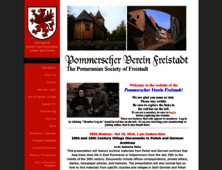 pommerscher.org screenshot