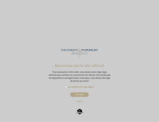 pommery.com screenshot