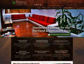 pomonahardwoodfloors.com screenshot