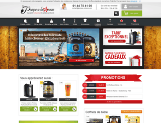 pompe-a-biere.com screenshot