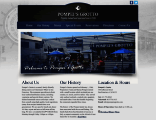pompeisgrotto.com screenshot