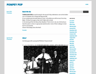 pompeypop.wordpress.com screenshot