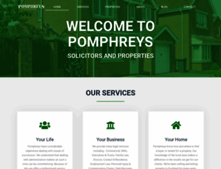 pomphreyslaw.com screenshot
