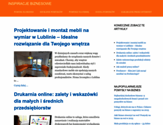pomyslynabiznes.org.pl screenshot