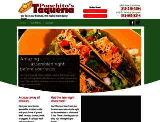 ponchitossyr.com screenshot