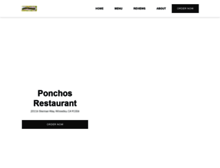 ponchosrestaurantwinnetka.net screenshot