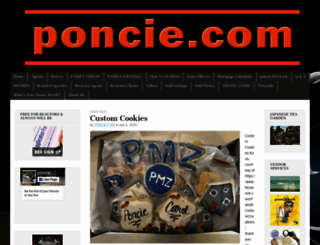 poncie.com screenshot