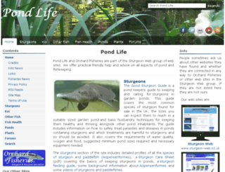 pond-life.me.uk screenshot