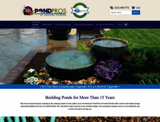 pondproscf.com screenshot