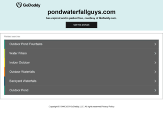 pondwaterfallguys.com screenshot