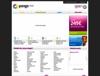 pongo.ro screenshot