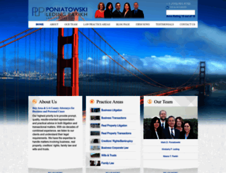 ponlaw.com screenshot