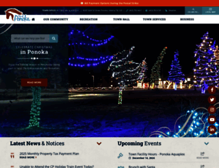 ponoka.ca screenshot