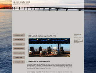 pont-de-re.com screenshot