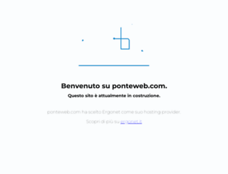 ponteweb.com screenshot