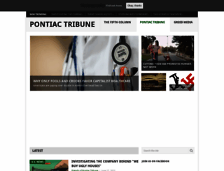 pontiactribune.com screenshot