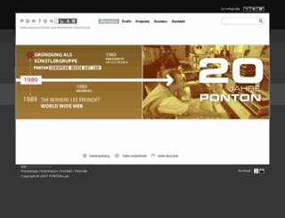 ponton-lab.de screenshot
