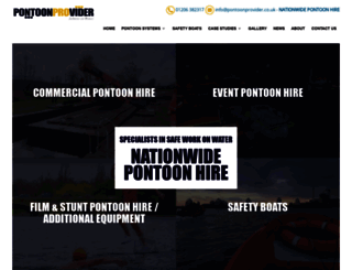 pontoonprovider.co.uk screenshot
