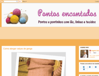 pontosencantados.blogspot.com screenshot