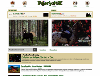 ponybox.com screenshot