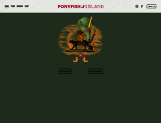ponyfish.com.au screenshot