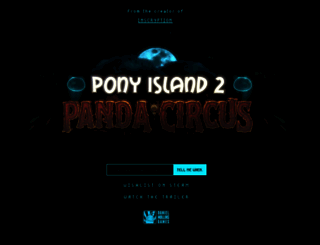 ponyisland.com screenshot