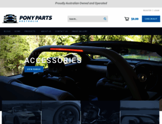 ponyparts.design screenshot