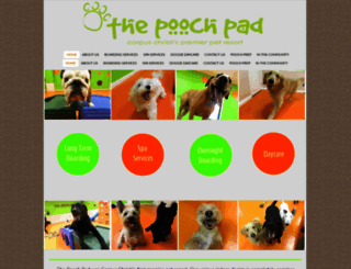 pooch-pad.com screenshot