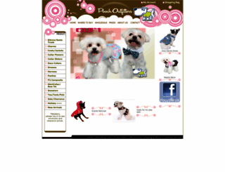 poochoutfitters.com screenshot