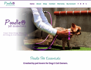 poodlepet.com screenshot
