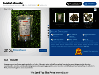 poojacraft.com screenshot