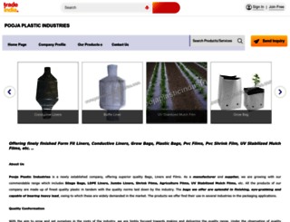 poojaplasticindustries.com screenshot