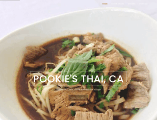 pookiethai.com screenshot