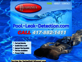 pool-leak-detection.com screenshot