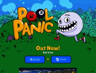 pool-panic.webflow.io screenshot