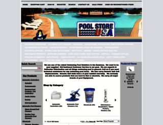 poolandspacenter.com screenshot