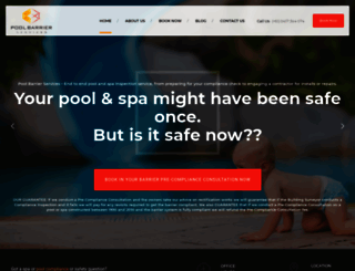 poolbarrierservices.com.au screenshot