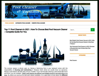 poolcleanervacuum.com screenshot