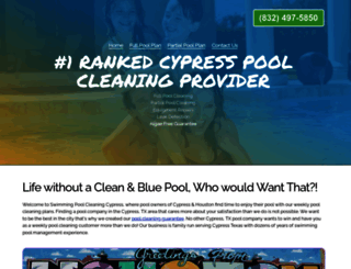 poolcleaningcypress.com screenshot
