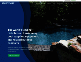 poolcorp.com screenshot
