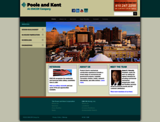 poole-kent.com screenshot
